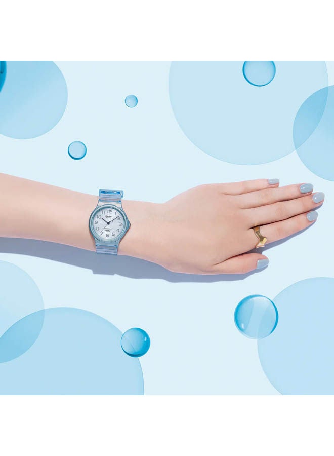 CASIO Silicone Analog Watch MQ-24S-2BDF - Image 2