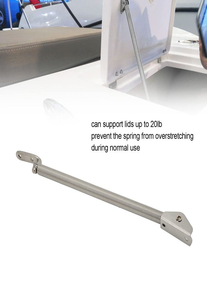 POCREATION Marine Spring Hatch Holder, Stainless Steel Heavy Duty Hatch Spring Holder Sturdy Hatch Lid Support Holder up to 20lb for Yachts Boats Bait Well Fore Hatch Doors 240mm (2913SW) - Image 5