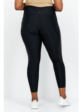 Reebok Women Plus Size Fit Training Leggings, Black  - Image 4