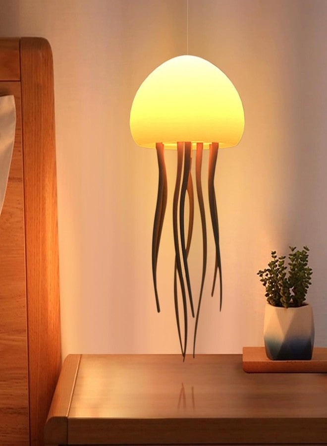 One94Store Jellyfish LED Night Light Lamp | Color Changing Baby Room Decor Lamp for Kids, Girls, Boys & Ocean Lovers | Aesthetic Ambient Light with Hanging Base – Jellyfish Design - Image 1