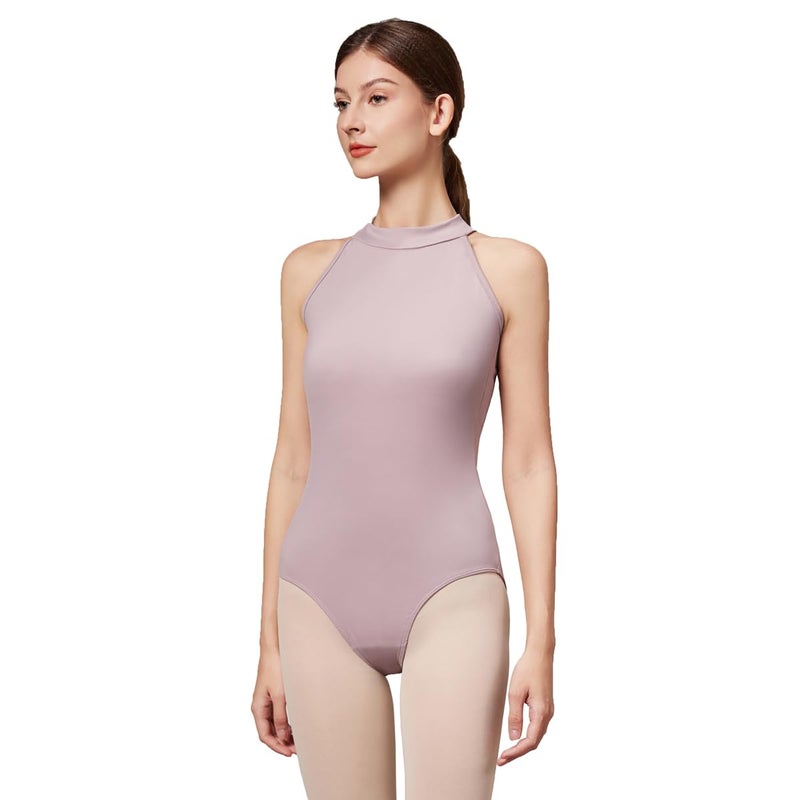 ModLatBal Women's Halter Neck Spandex Ballet Dance Gymnastics Leotard - Image 3