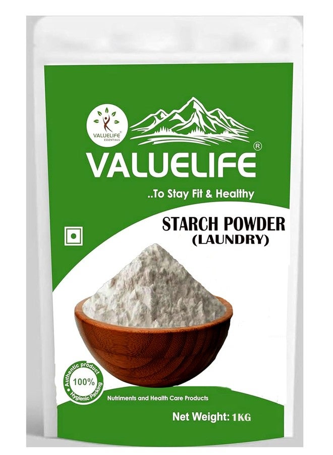 Value Life Essentials VALUE LIFE Starch Powder For Laundry (1KG) - Image 1