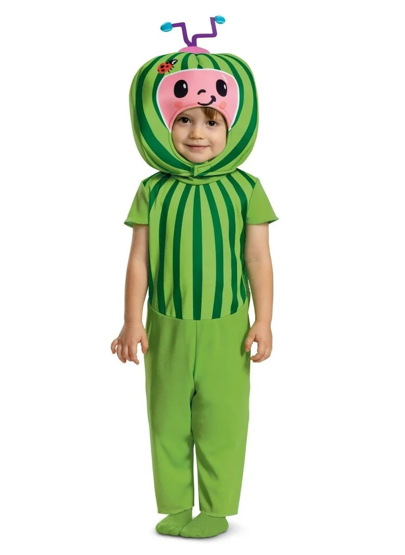 دسغايز Cocomelon Jumpsuit Deluxe Fancy Dress-Up Melon Costume