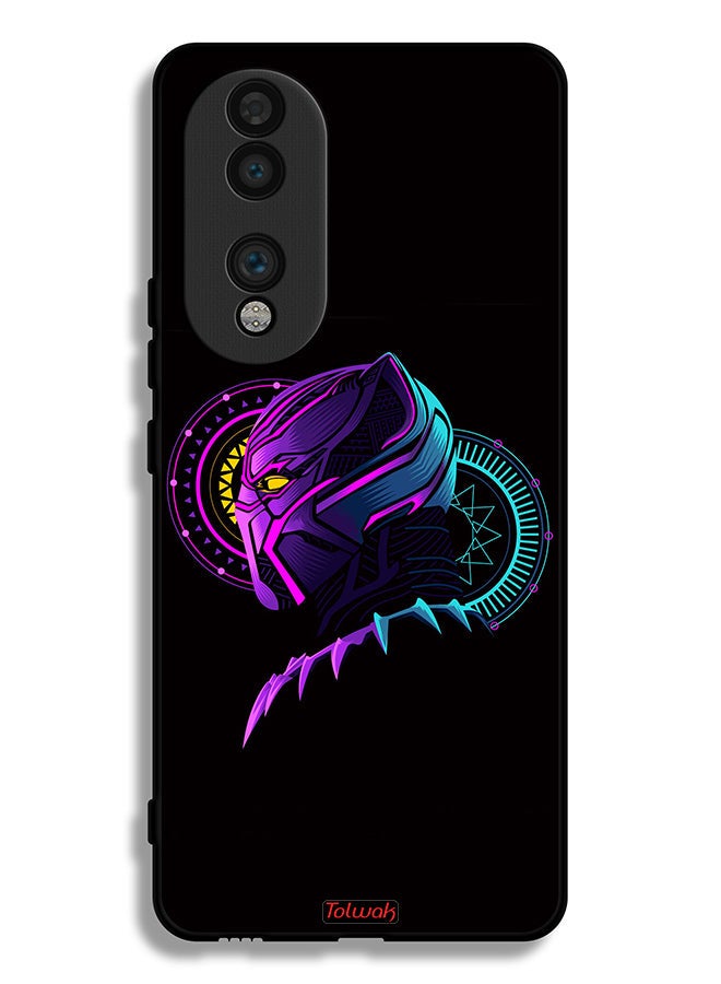 Tolwak غطاء حماية لهاتف Honor 70 - فن رقمي - رسم توضيحي بسيط HD - Image 2