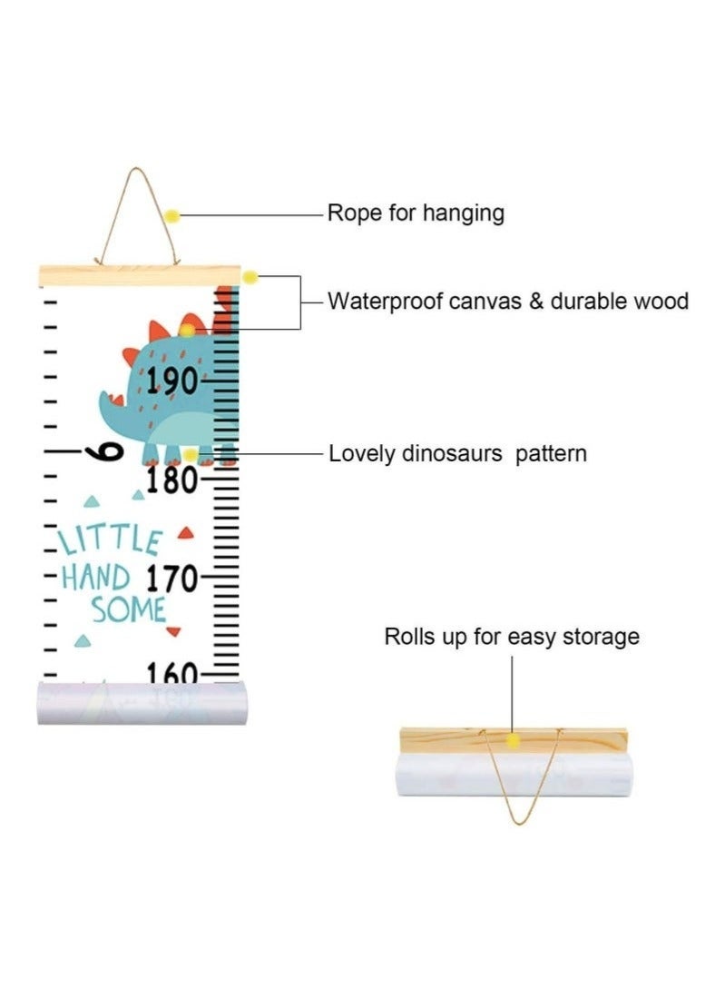 منزل الغابة ديكور جداري لجدول الطول للأطفال، جدول نمو معلق على الحائط، ديكور جداري قابل للإزالة لقياس الطول لغرف نوم الأطفال - Image 2