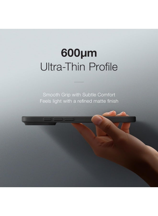 MINIMAL Air [Feather Light] designed for iPhone 17 Pro MAX case cover compatible with MagSafe - Black - view 4