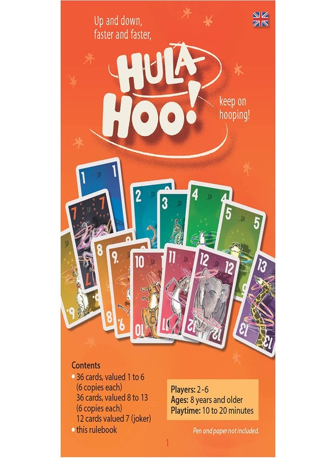IELLO: Hula Hoo - Funny Party Game, Card Discarding, Animal Themed, Easy to Learn, Family Ages 8+, 2-6 Players, 15 Min - Image 3