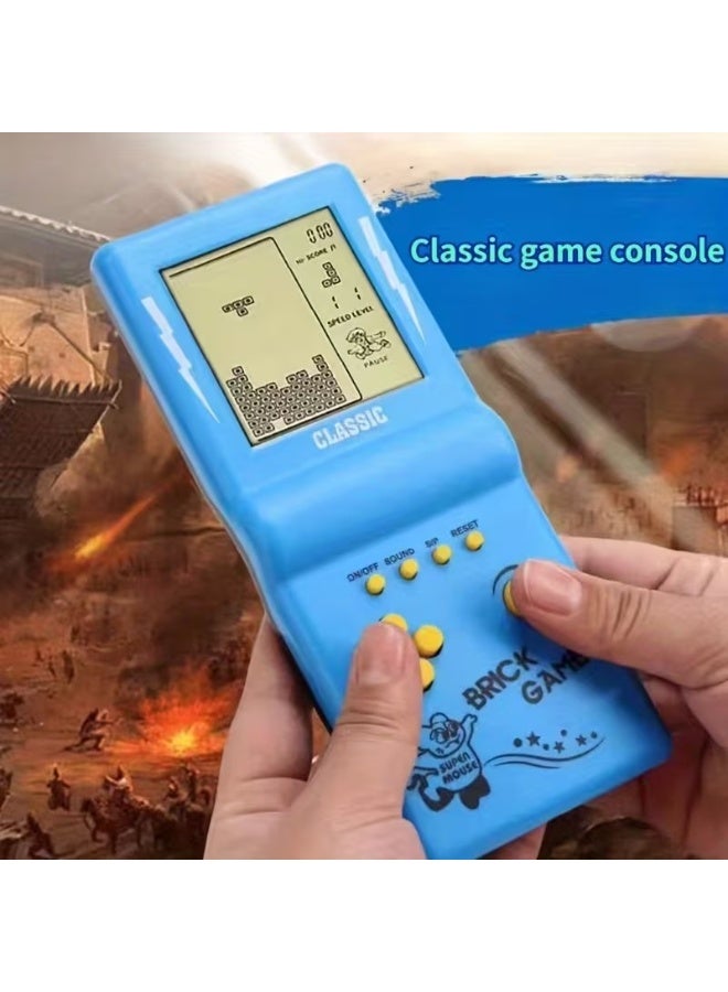 Goolsky Fei Rui Nostalgic Brick Style Handheld Game Console - Portable multi-game experience - the ideal gift for couples (battery not included) - Image 1