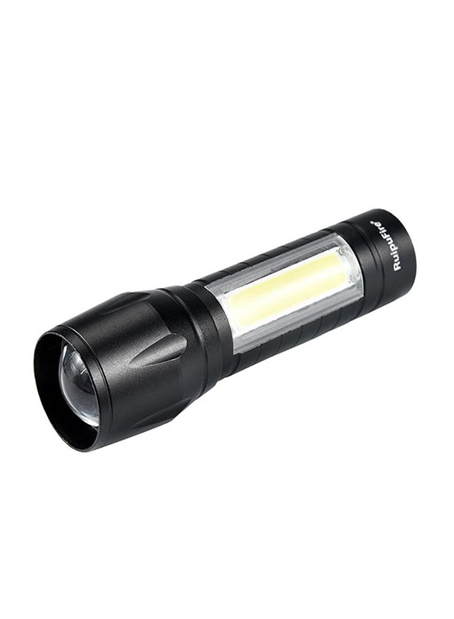 LED Flashlight Black - Image 2