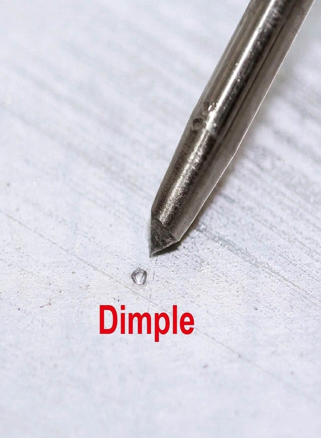 Engineer Automatic Center Punch Spring Loaded with Pocket Clip, Professional-use Tungsten Carbide Tip, ENGINEER TZ-14 Made in Japan. Length 138mm - Image 3
