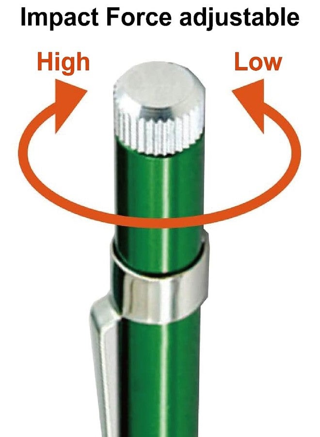 Engineer Automatic Center Punch Spring Loaded with Pocket Clip, Professional-use Tungsten Carbide Tip, ENGINEER TZ-14 Made in Japan. Length 138mm - Image 4