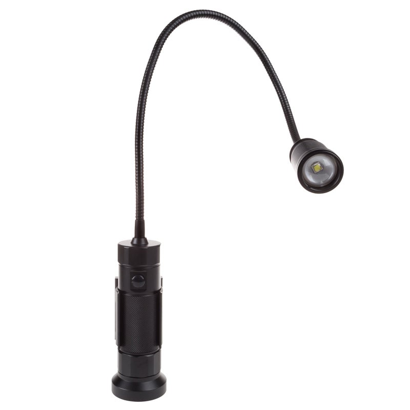 Stalwart CREE LED Work Light 550 Lumen Magnetic Light Lamp with Flexible Gooseneck Portable LED Lamp for Sewing Crafting or Workbench Black - Image 2