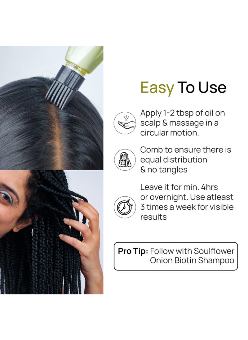 Soulflower Organic Olive Oil For Deep Conditioning, Nourishment For Hair And Skin, 100% Pure, Cold Pressed, Natural, Vegan  - Image 3
