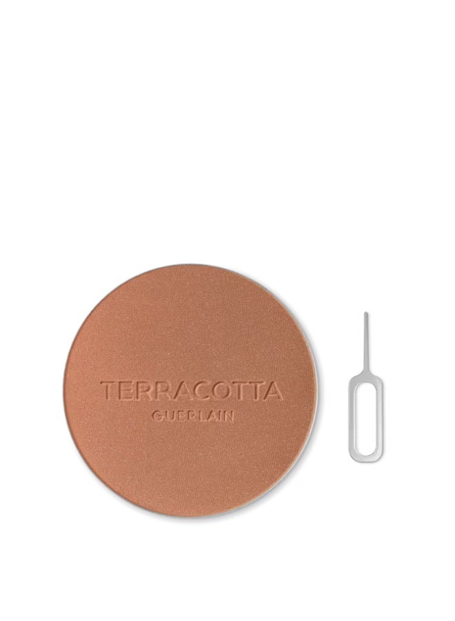 غيرلان بودرة برونزية أصلية من جيرلان تيراكوتا، لون قابل لإعادة التعبئة 04 ديب كول، 8.5 جم - Image 1