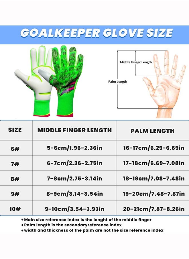 JiuAn Football Training Professional Fingersave Goalkeeper Gloves  - Image 2