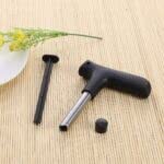 MYPS MYPS Coconut Opener Tool Easy Convenient Straw Hole Maker Food Grade Stainless Steel Coconut Opening Tool Pouch Tap for Coconut Water Juice - Image 5