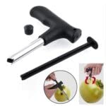 MYPS MYPS Coconut Opener Tool Easy Convenient Straw Hole Maker Food Grade Stainless Steel Coconut Opening Tool Pouch Tap for Coconut Water Juice - Image 2