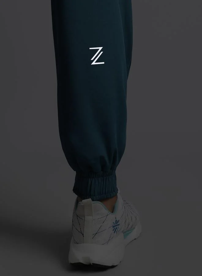 Cult Men Green Run Forward Joggers