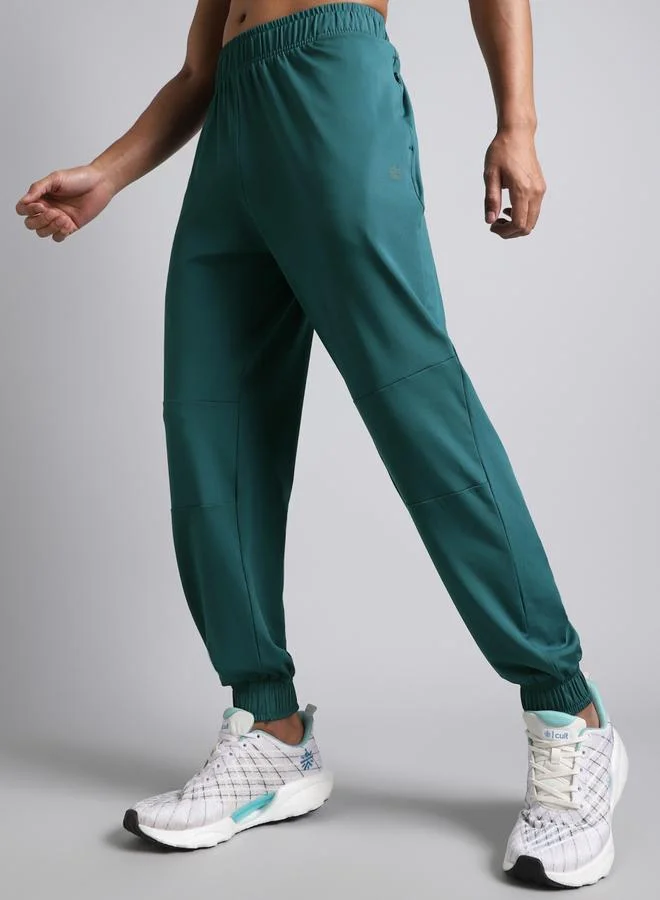 Cult Men Green Run Forward Joggers