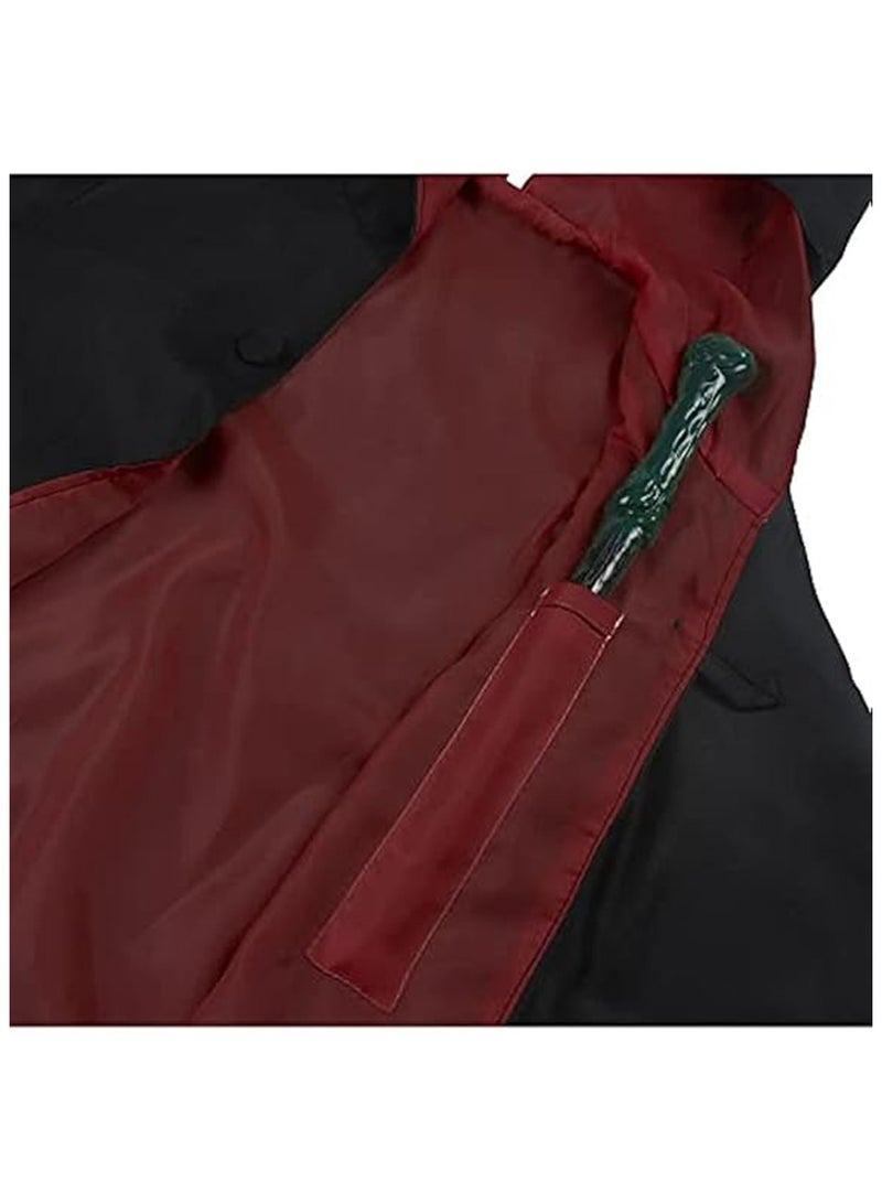 NNEWVANTE Wizard Costume for Kids & Teens, Wizard Robe Cosplay for Boys Girls Dress Up, Themed Parties,M(8Y-12Y) - Image 5