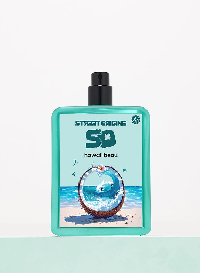 STREET ORIGINS Hawaii Beau (Mars) Eau De Parfum For Him, 75Ml - Image 4