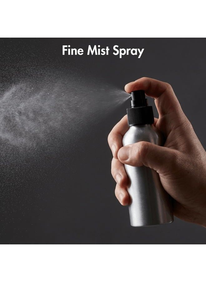 YOUEON 12 Pack 120 ml Fine Mist Spray Bottles Refillable Aluminum Empty Spray Bottle Reusable Bottles for Travel, Cosmetic Perfume, Toner, Face Spray, Essential Oil Storage - Image 4