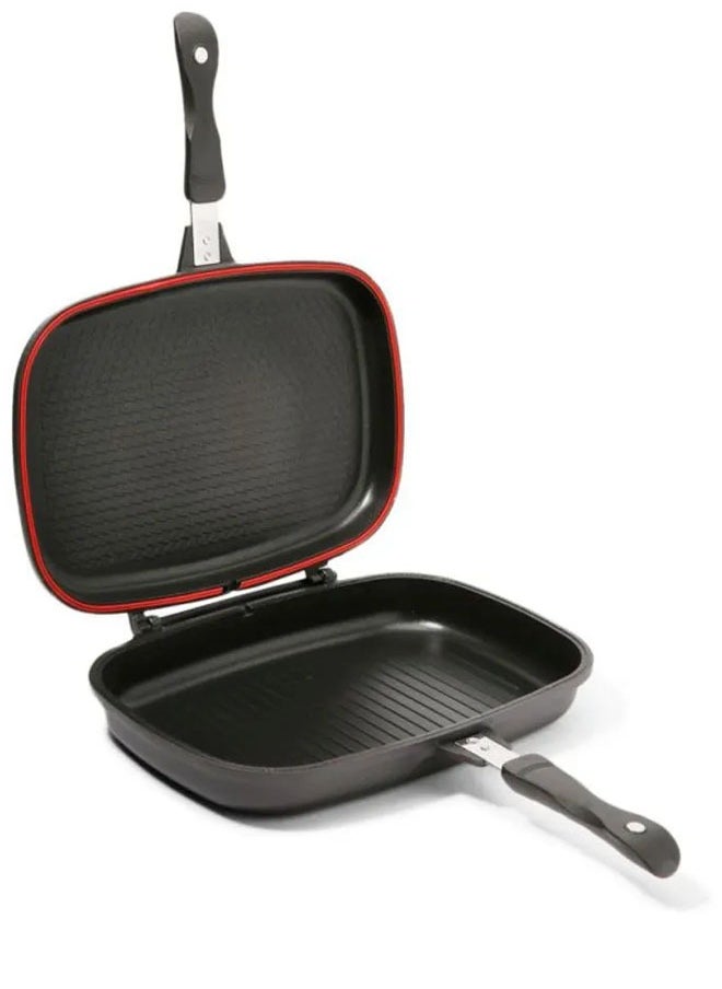 Cady One Granite Double Non-Stick Fry Fan Black 36cm  - Image 1