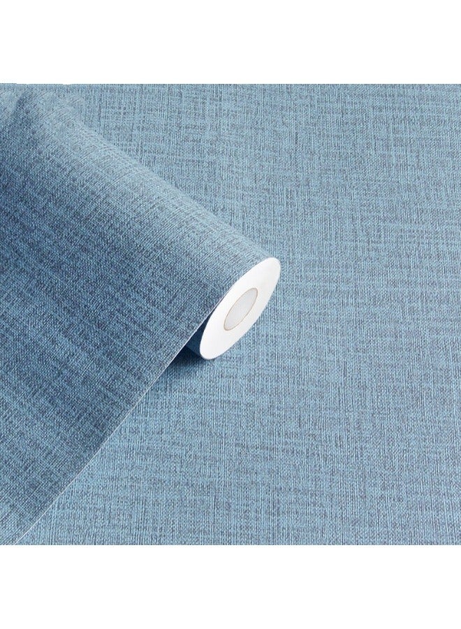 آنا ورق حائط ذاتي اللصق سميك بنمط محزز رمادي داكن (40 سم × 5 م) - Image 1