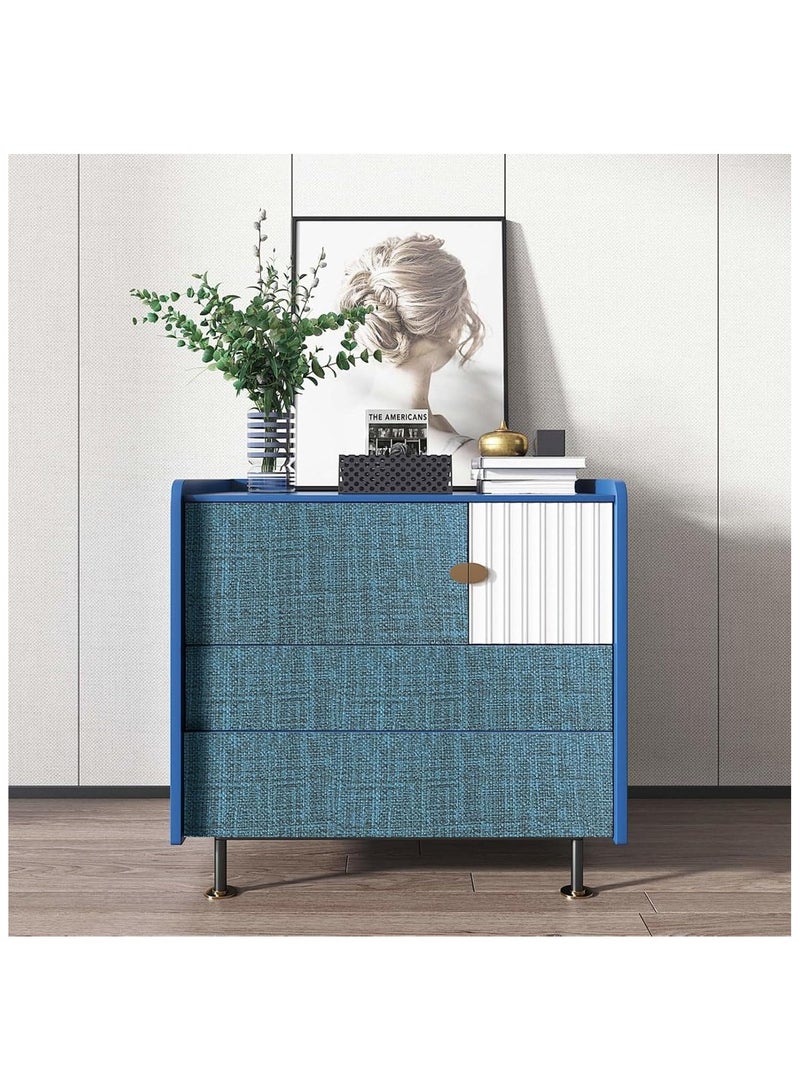 آنا ورق حائط ذاتي اللصق سميك بنمط محزز رمادي داكن (40 سم × 5 م) - Image 3