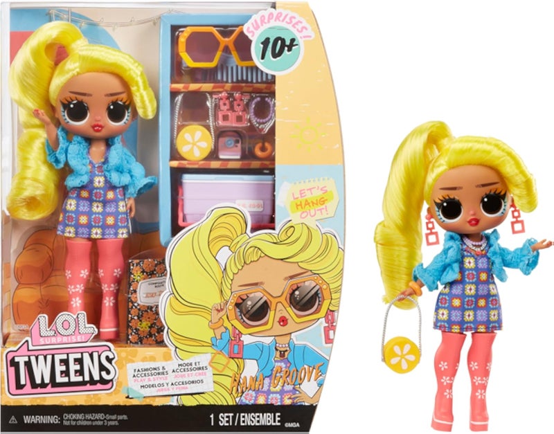 Pretty L.O.L. Surprise! LOL Tweens Core Doll Hana Groove