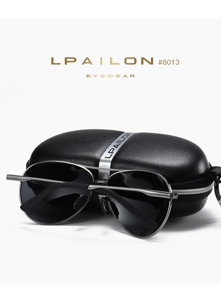 LPAILON Men's Polarized Driver's Sunglasses, Photochromic, Suitable for Night Driving, Day and Night - Image 5