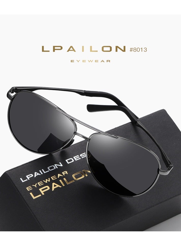 LPAILON Men's Polarized Driver's Sunglasses, Photochromic, Suitable for Night Driving, Day and Night - Image 3