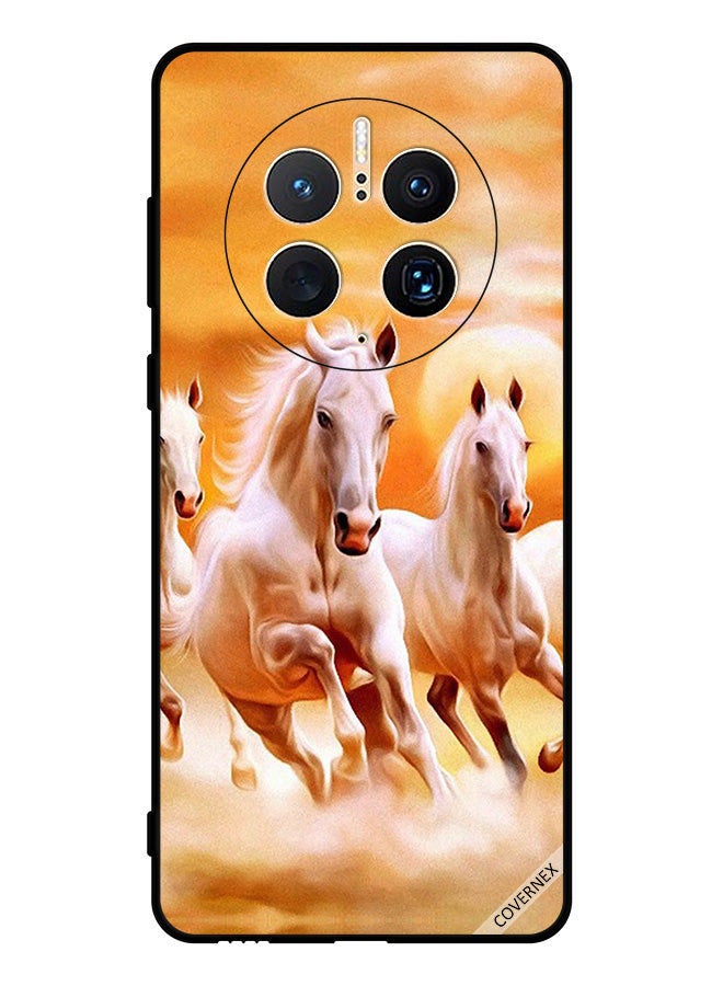 Covernex Protective Case Cover For Huawei Mate 50 Pro Horses Running - Image 1