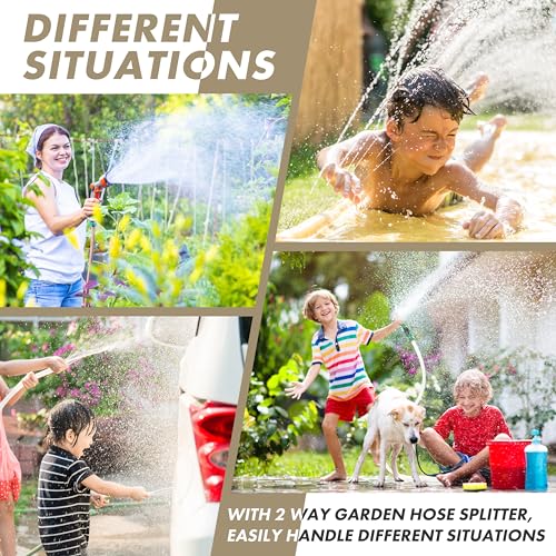 Twinkle Star 3/4 Inch Garden Hose Quick Connector Water Hose Fitting Male and Female, 9 of Set - Image 5