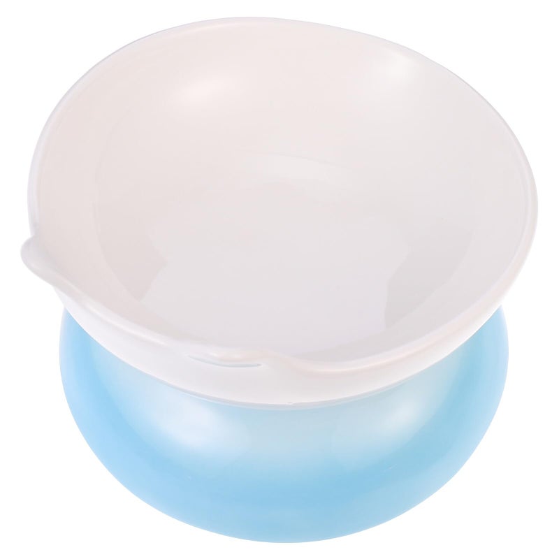 Blue Gradient Slanted Dog Bowl Anti Spill Elevated Pet Feeder With Neck Protection - Image 2