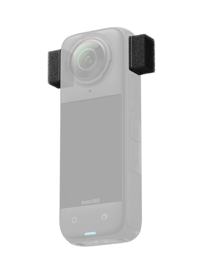 انستا 360 غطاء ميكروفون إسفنجي أسود