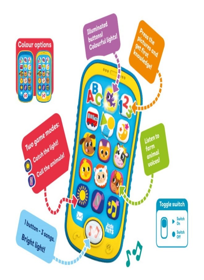 Kids Hits Smart Phone Light-up Farm