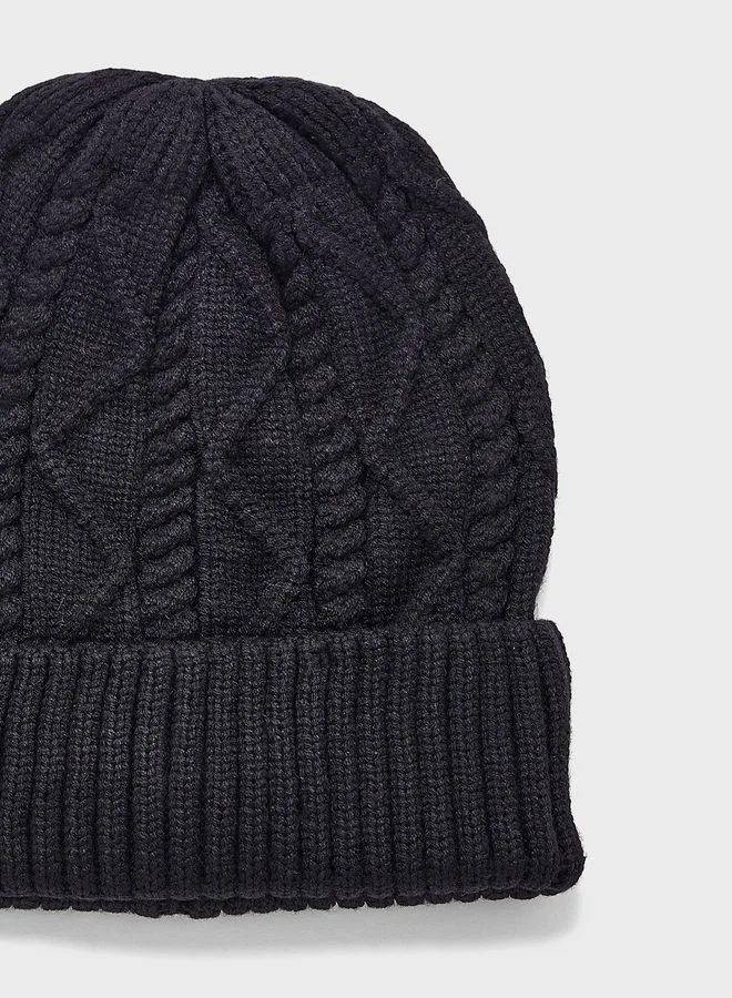 ELLA Cable Knit Winter Beanie