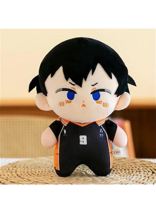 Tobio Kageyama Plush Figure Stuffed Doll, 20cm Cute Anime Soft Figure Hug Pillow Schoolbag Wallet Pendant Charm Home Sofa Decoration Xmas Gifts  - Image 2