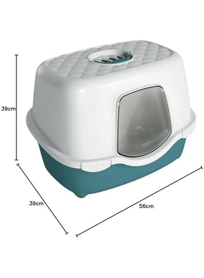 Stefanplast Très Chic Indoor Filter Cat Litter Box - Image 2