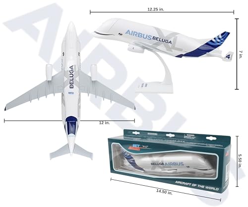 Skymarks Daron Airbus Beluga XL 1/200 (SKR1090), White, Grey, Blue - Image 3