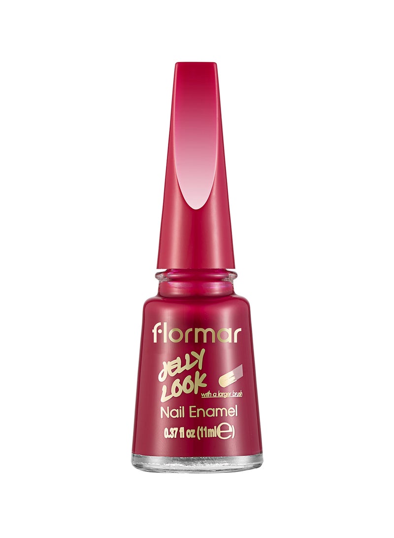 flormar Jelly Look Nail Enamel JL46 Cranberry Jam - Image 1