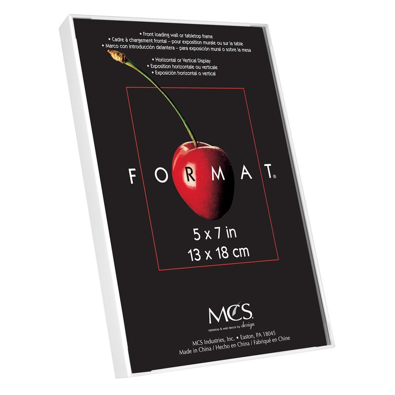 MCS Format Picture Frames  Gallery Wall Frames  White  5 x 7  12-Pack - Image 2