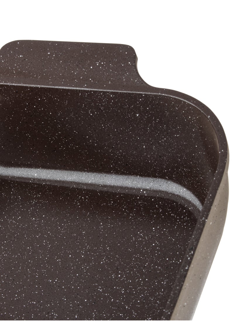 Badraig A Brown Rectangular Granite Oven Tray 42*24 Cm  - Image 3