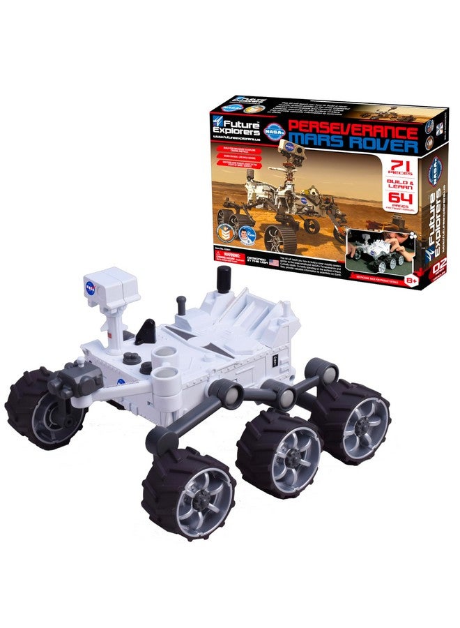 MUKIKIM NASA Future Explorers - Perseverance Mars Rover. Build & Learn STEM Education & Interactive Space Exploration for Kids. with Powerful Motor & Movable Robotic Arm! - Image 1