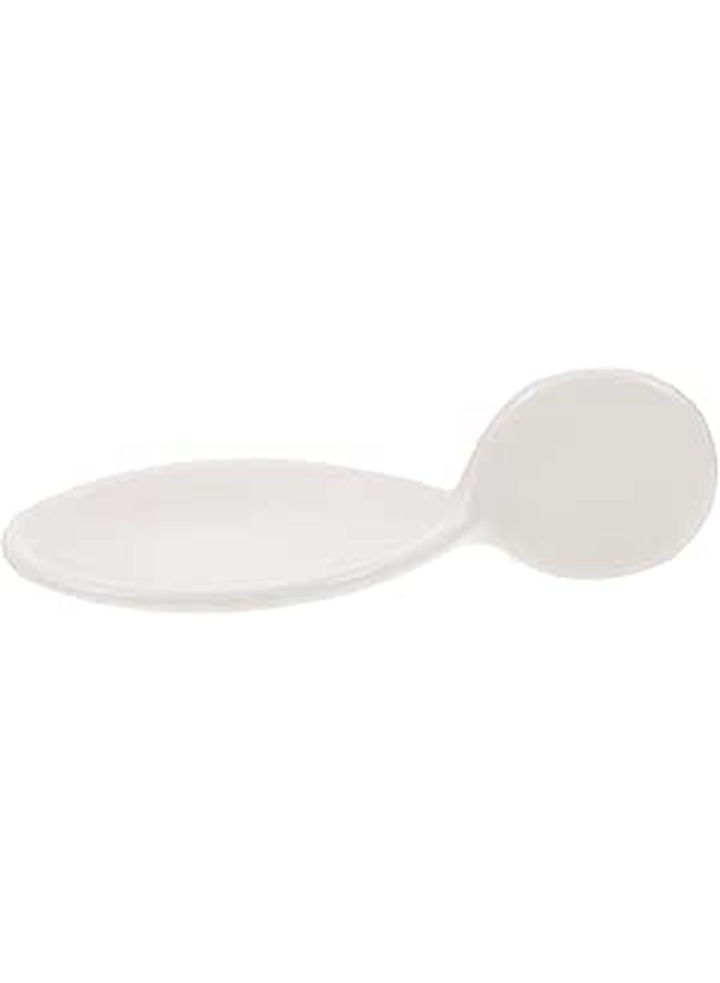 Ceramic Caviar Spoon White Creative Serving Spoon For Molecular Cuisine Home Dining - Image 1