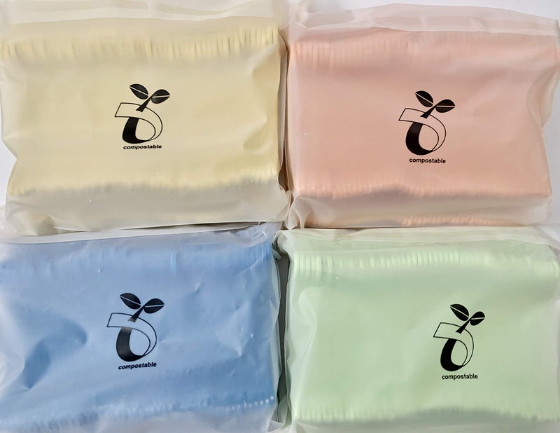 EcoFrenzy Kids Floss Picks 200 Count (4 Packs of 50 Flossers) - Biodegradable Cornstarch - Strawberry Flavored - Image 5