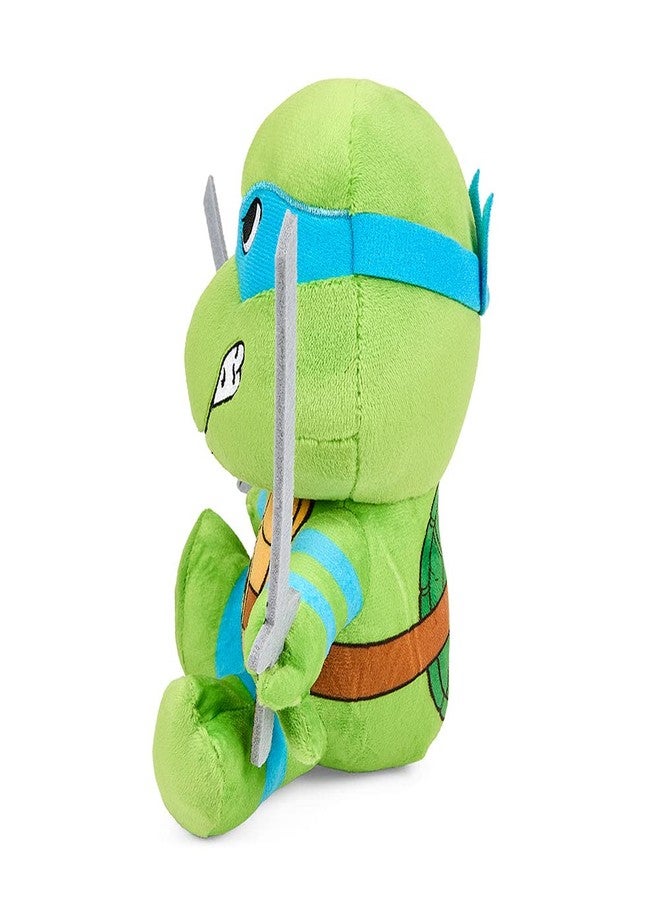 Kidrobot Teenage Mutant Ninja Turtles Leonardo 7.5 Inch Phunny Plush - Image 3