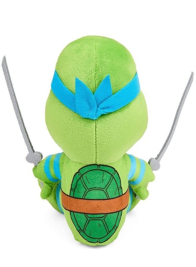 Kidrobot Teenage Mutant Ninja Turtles Leonardo 7.5 Inch Phunny Plush - Image 4