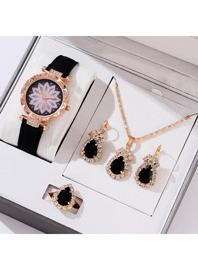 Explosive Watch Bracelet Set Hot Women's Watch Fashion Women's Watch Gift All-match Quartz Watch